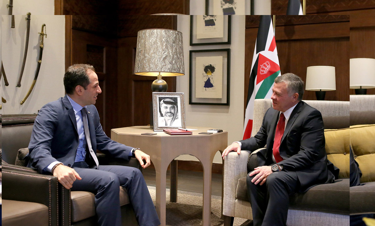 King receives Lebanese lawmaker