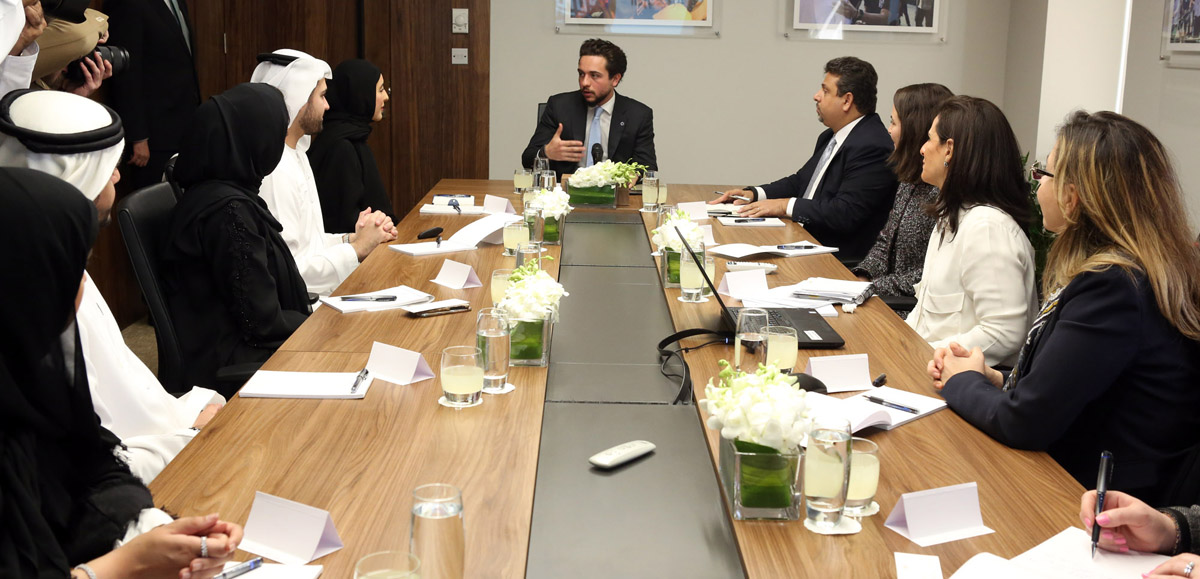 Crown Prince, UAE minister discuss cooperation in youth field