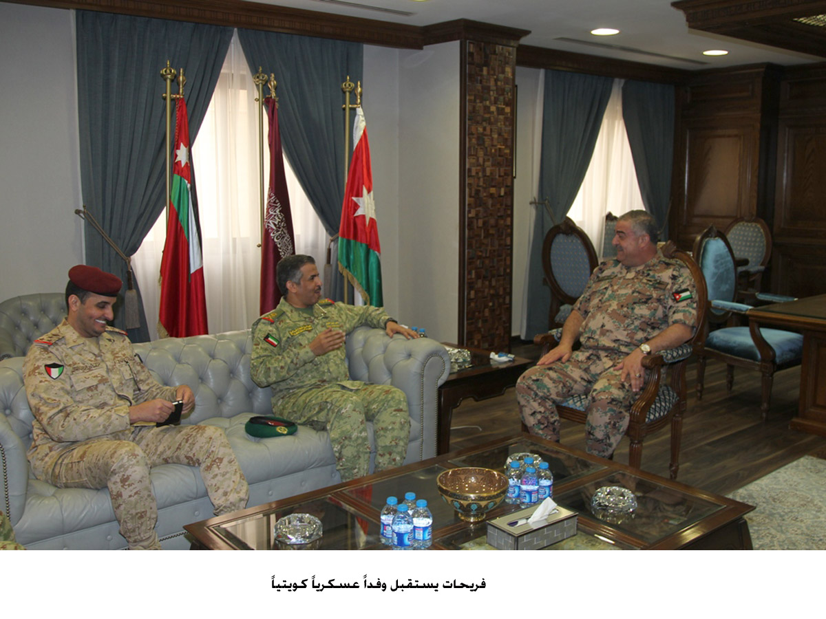 Army chief receives Kuwaiti military delegation
