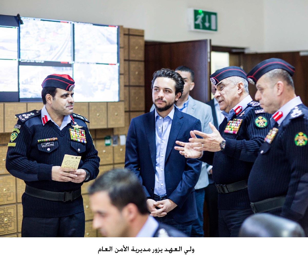 Crown Prince visits Public Security Department