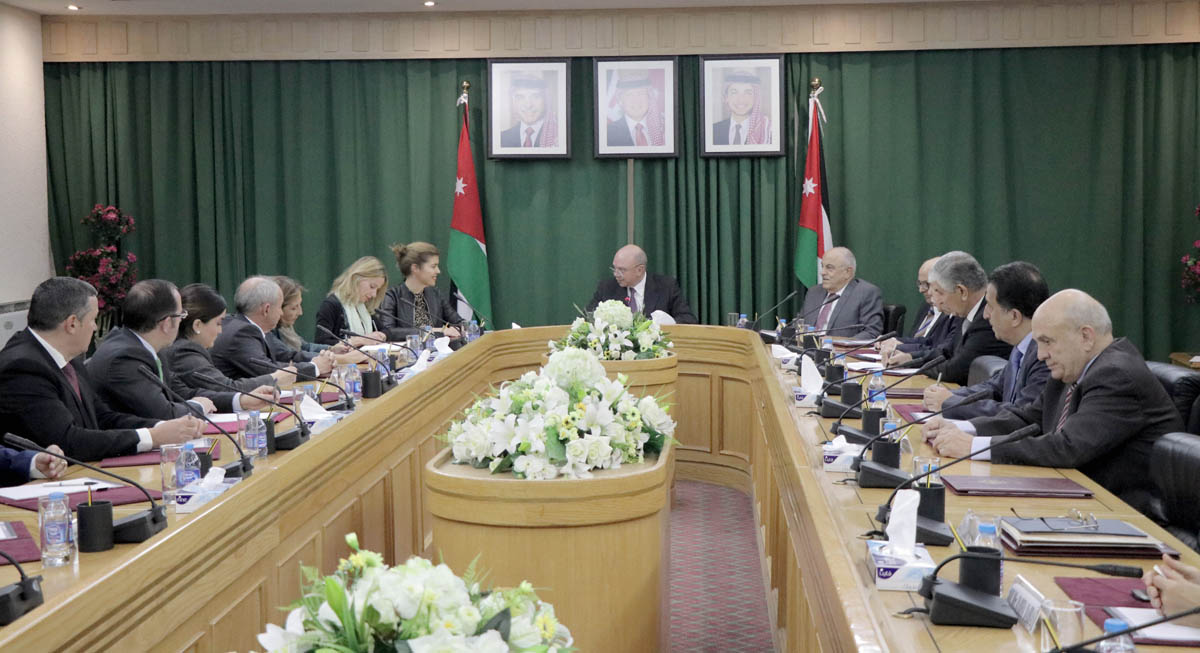 Senate president highlights strong ties between Jordan and Spain