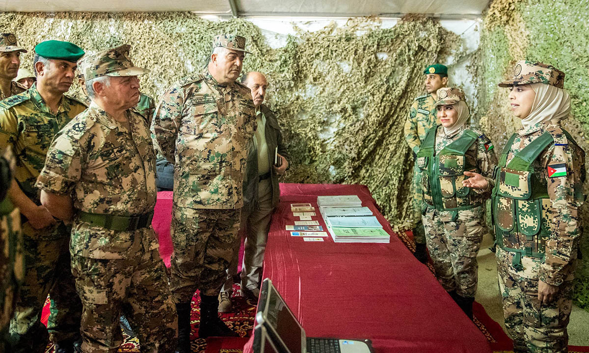 Armed forces command celebrates King's birthday