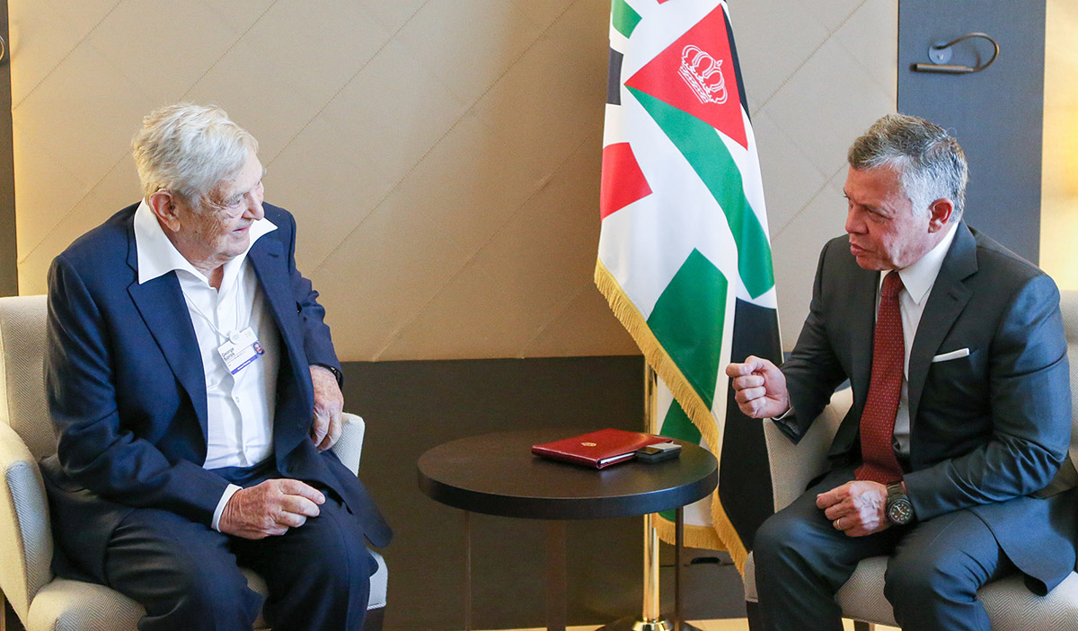 King meets with Chair of Open Society Foundation