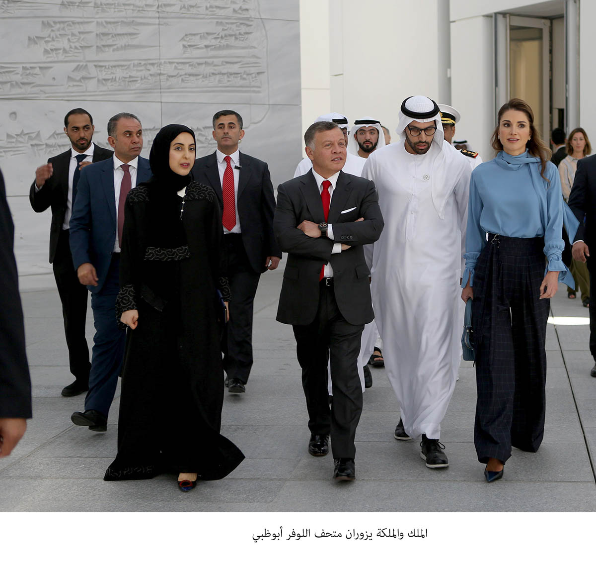 King, Queen visit Louvre Abu Dhabi