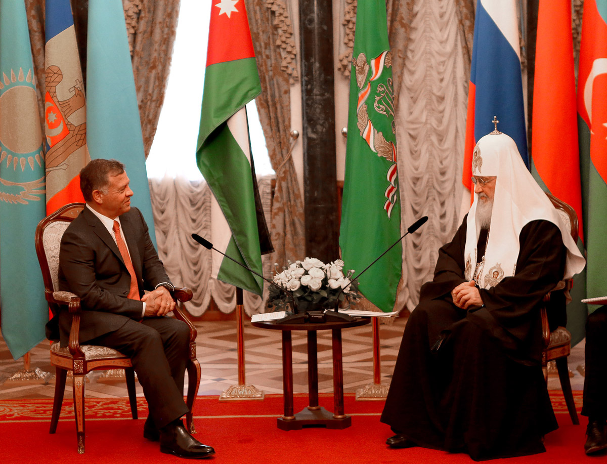 King meets Russia's Patriarch Kirill, Head of Fatwa Council... 1st and final add