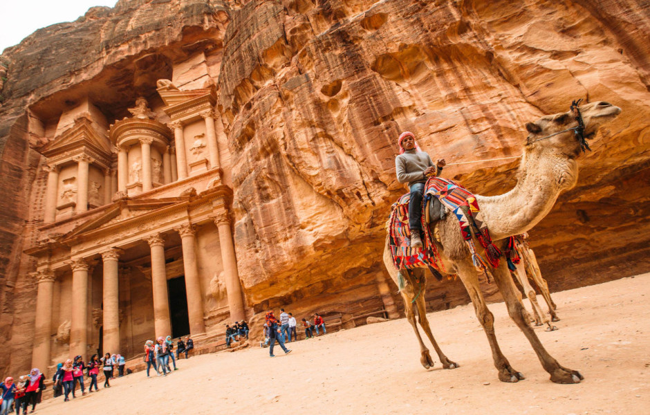Number of Petra visitors rises considerably in February