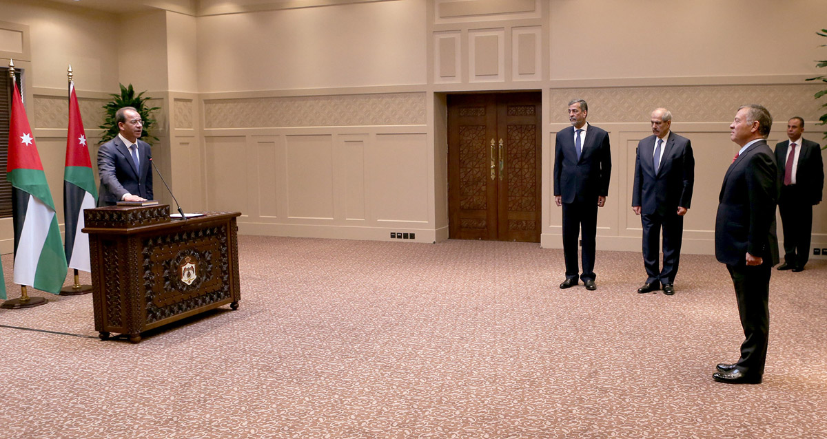 Shboul swears in before King as IEC member