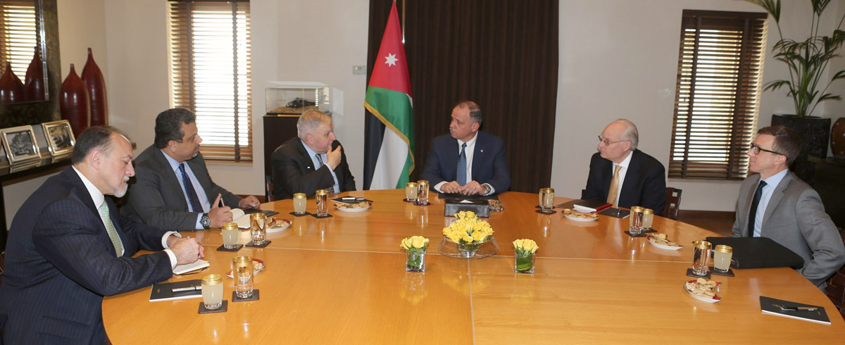 Prince Faisal meets US delegation