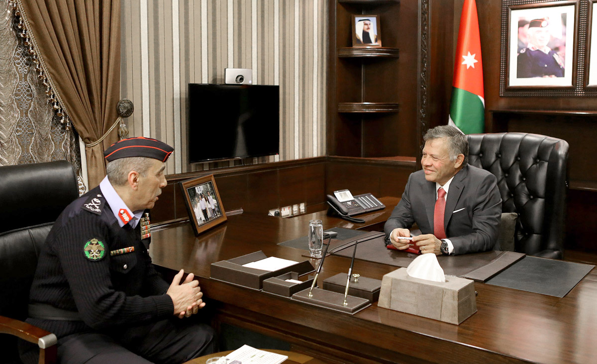 King visits Public Security Department