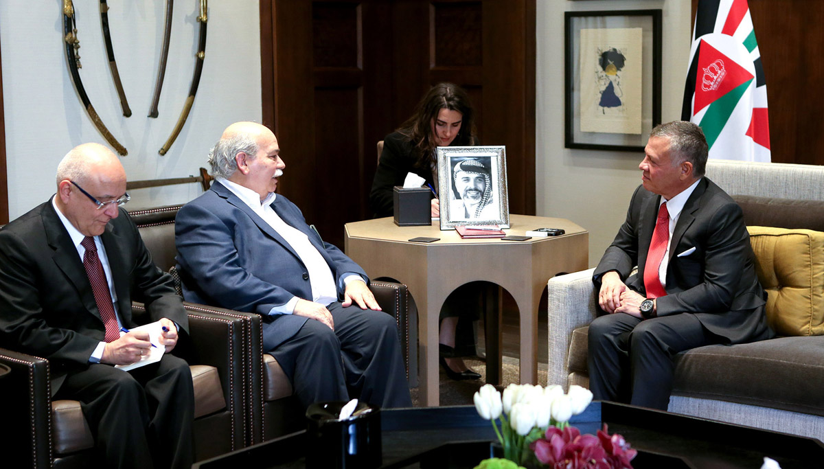 King meets Speaker of the Greek Parliament