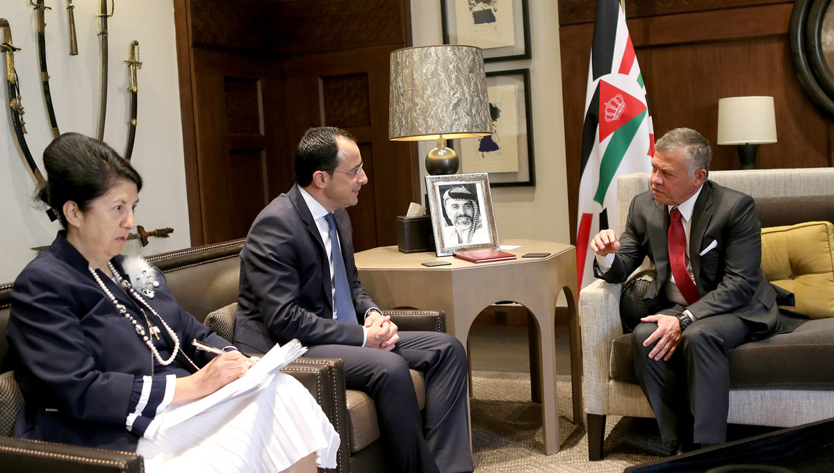 King receives Cypriot Foreign Minister