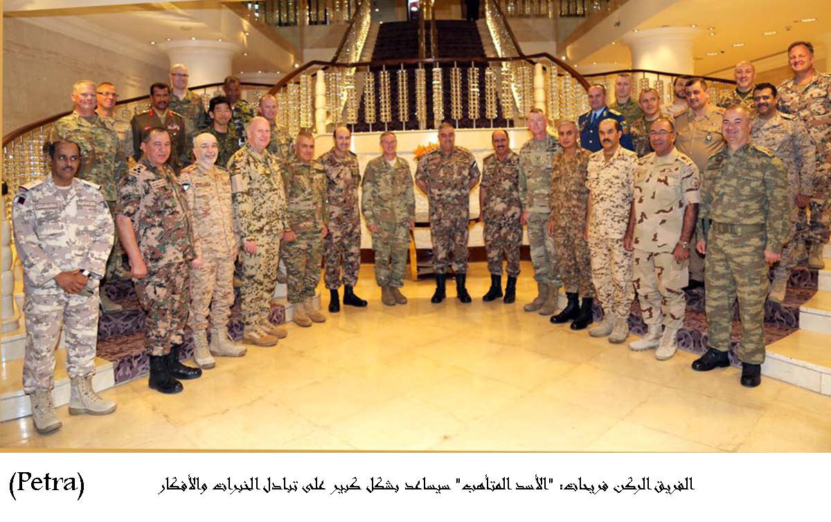 Army Chief: "Eager Lion" helps exchange of military expertise