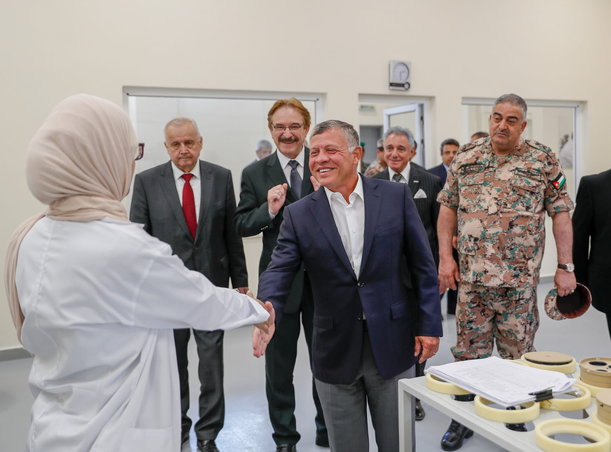 King visits JADARA Equipment and Defense Systems factory