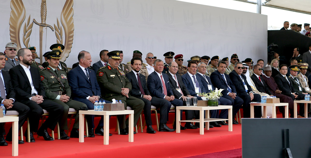 King inaugurates SOFEX 2018 arms fair