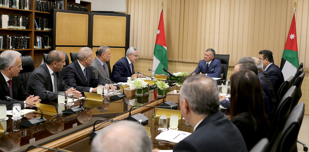 King receives judicial report for 2017