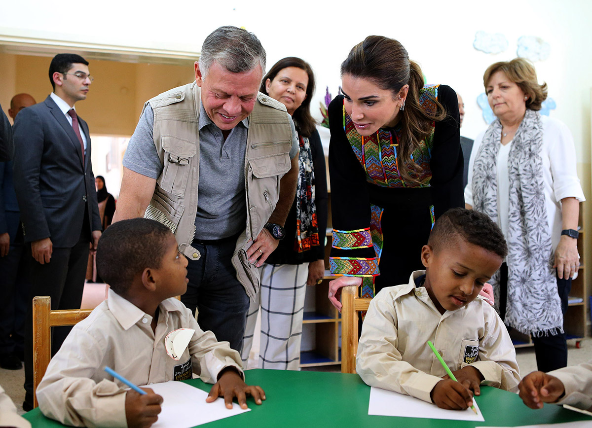 King, Queen visit southern Jordan Valley region