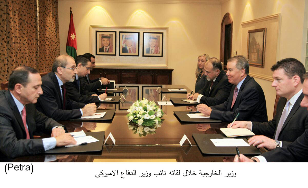 Safadi, US Undersecretary of Defense for Policy discuss ties, region