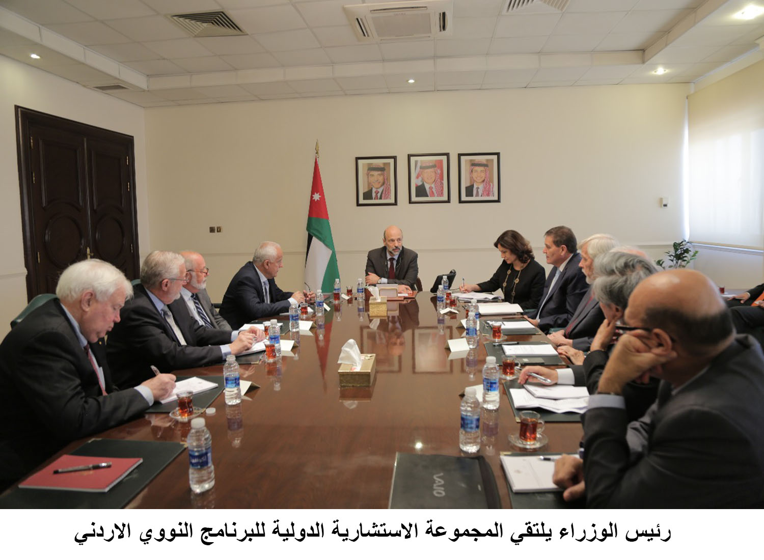 PM meets with International Advisory Group for Jordan Nuclear Program