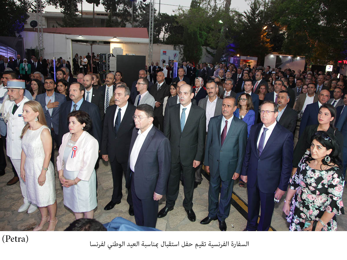 السفير الفرنسي: شراكتنا مع الاردن تعكس ثقتنا بالمملكة وشعبها<br>