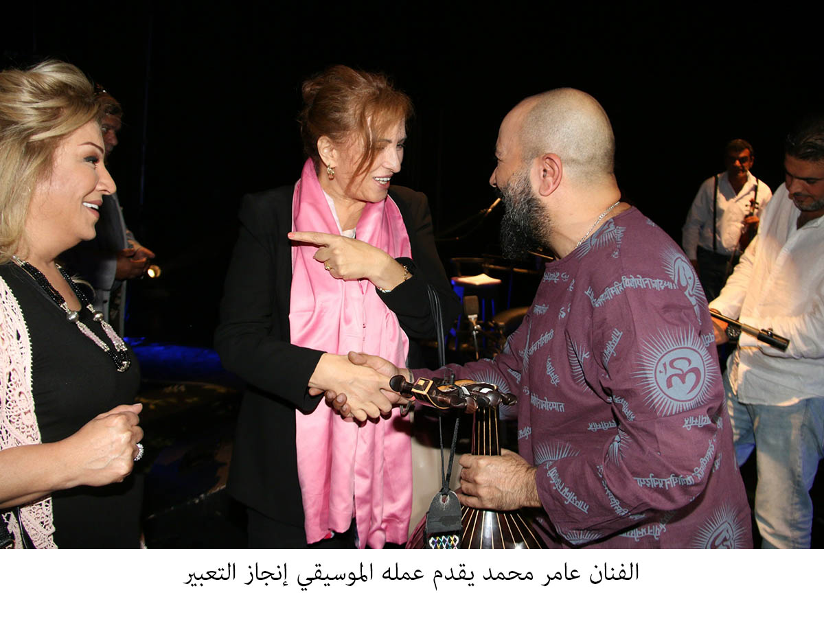 الفنان عامر محمد يقدم عمله الموسيقي"إنجاز التعبير" <br>