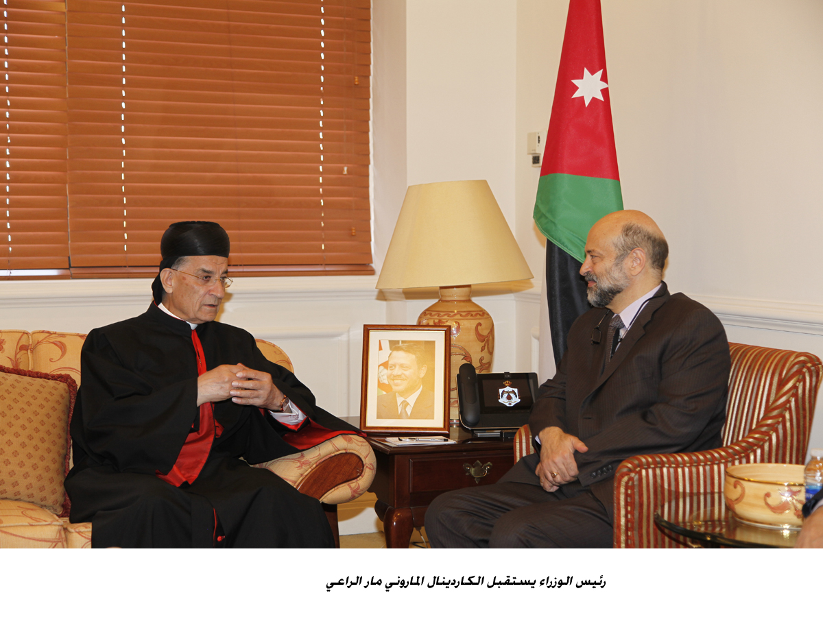 رئيس الوزراء يستقبل الكاردينال الماروني مار الراعي<br>