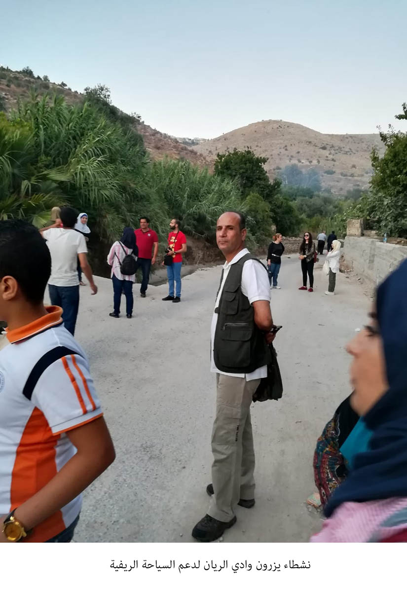 نشطاء يزرون وادي الريان لدعم السياحة الريفية <br>