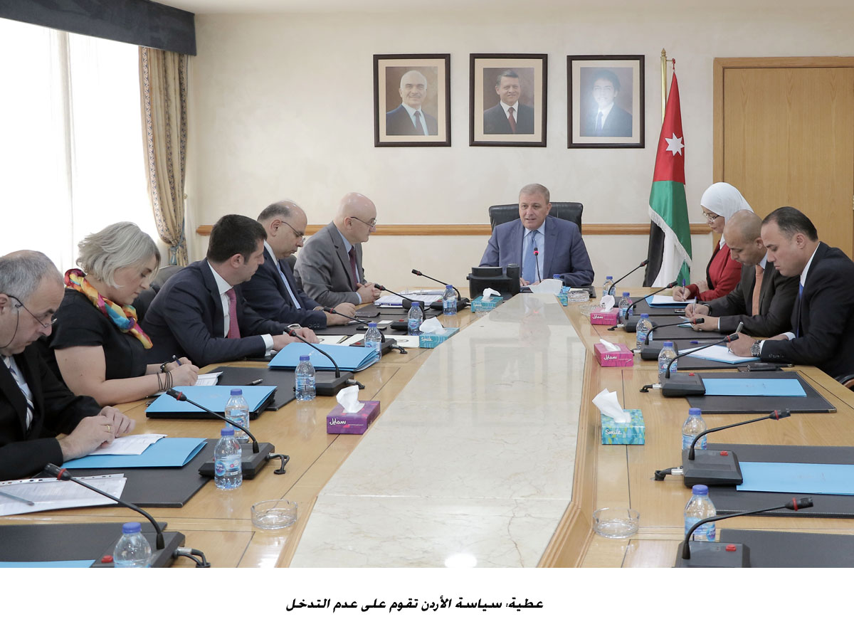 عطية: سياسة الأردن تقوم على عدم التدخل<br>