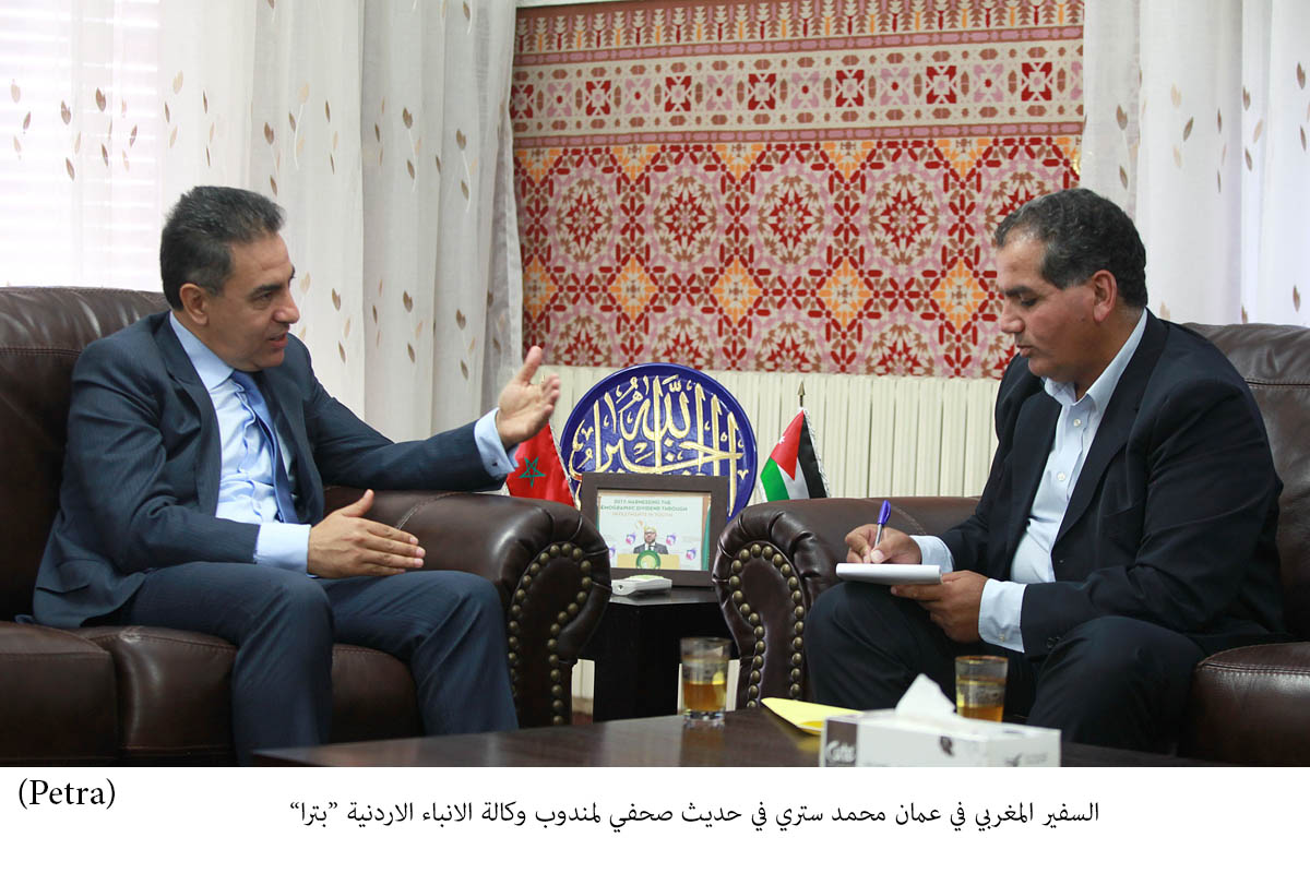 السفير المغربي: آفاق جديدة للتعاون مع الاردن قريبا<br>