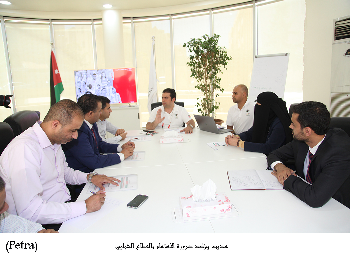 هديب يؤكد ضرورة الاهتمام بالقطاع الشبابي<br>