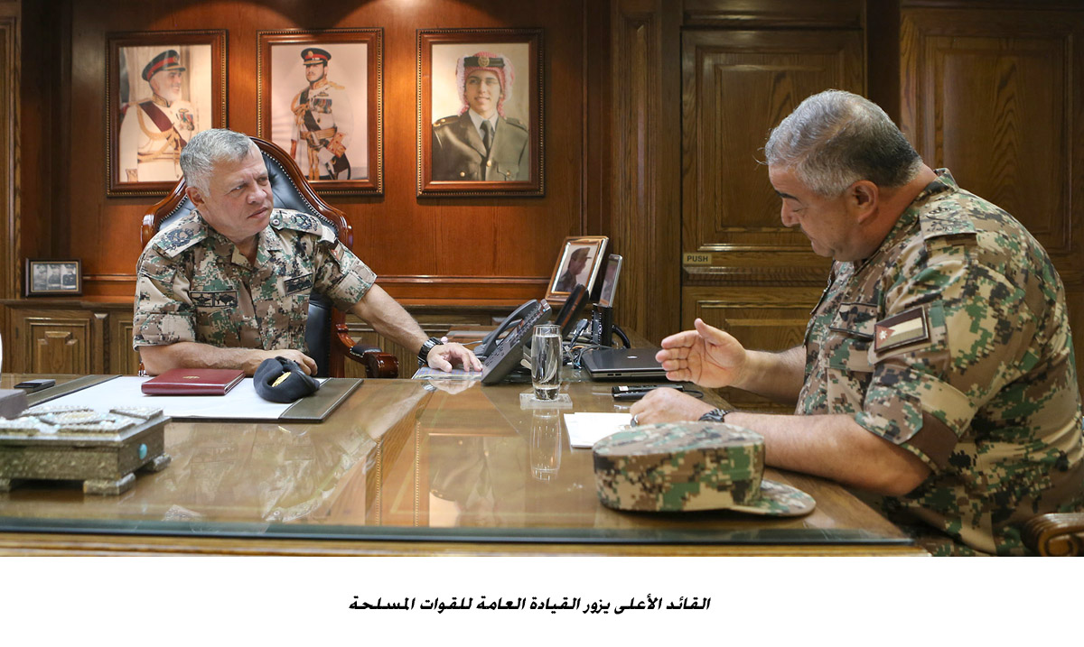 القائد الأعلى يزور القيادة العامة للقوات المسلحة<br>