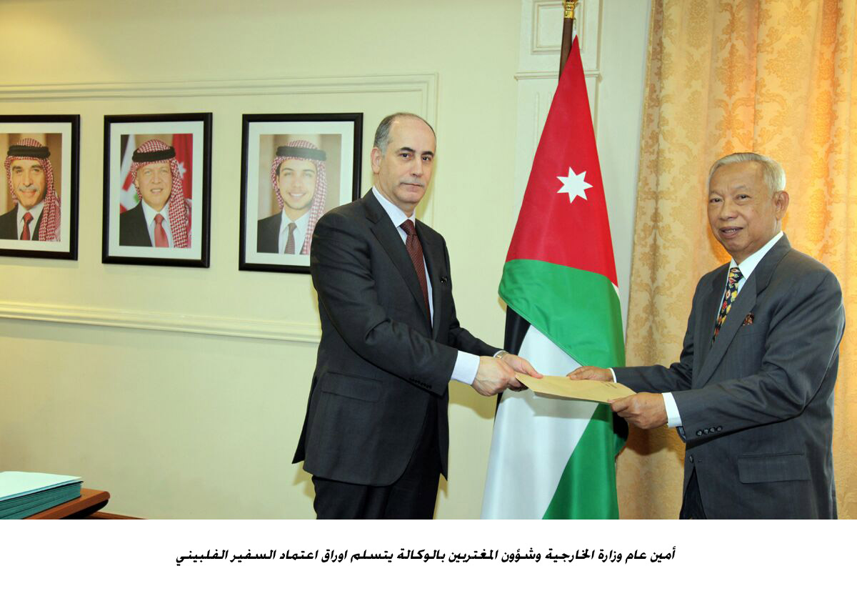 الخارجية تتسلم اوراق اعتماد السفيرين السويسري والفلبيني  <br>