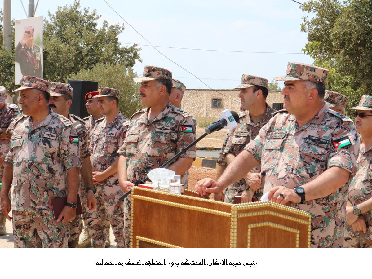 رئيس هيئة الأركان المشتركة يزور المنطقة العسكرية الشمالية <br>