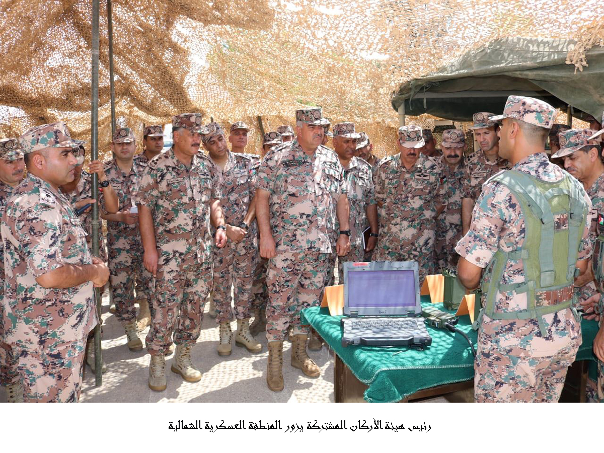رئيس هيئة الأركان المشتركة يزور المنطقة العسكرية الشمالية <br>