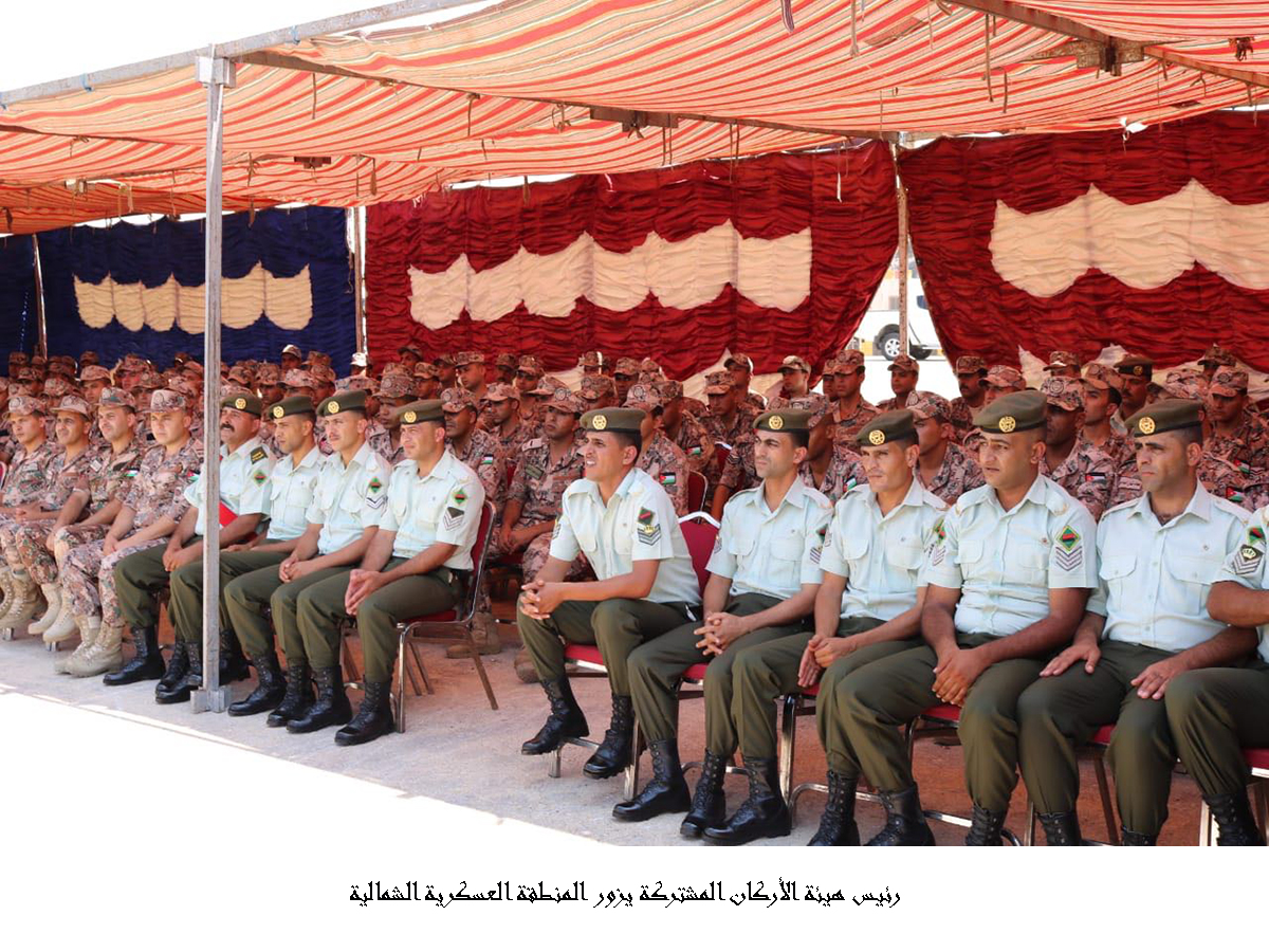 رئيس هيئة الأركان المشتركة يزور المنطقة العسكرية الشمالية <br>