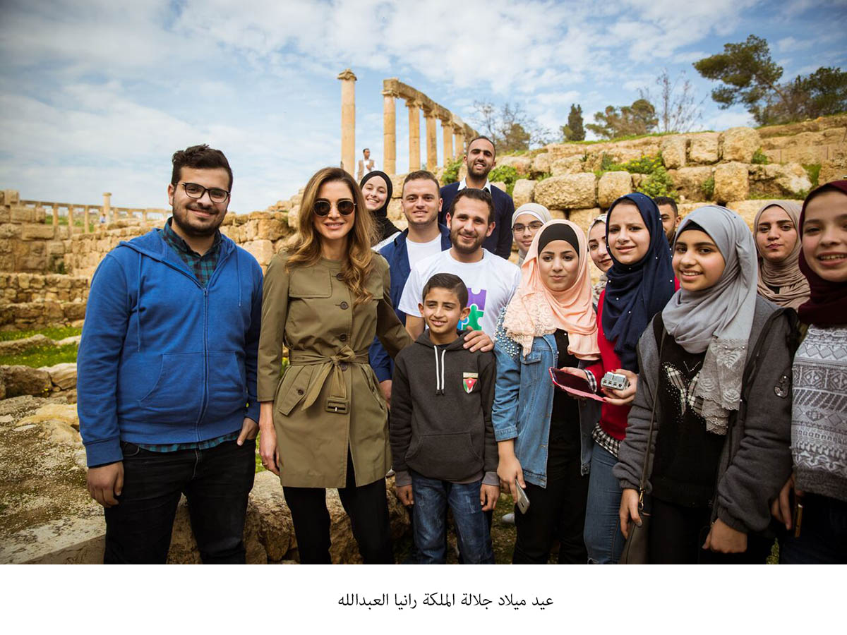 عيد ميلاد جلالة الملكة رانيا العبدالله غدا<br>