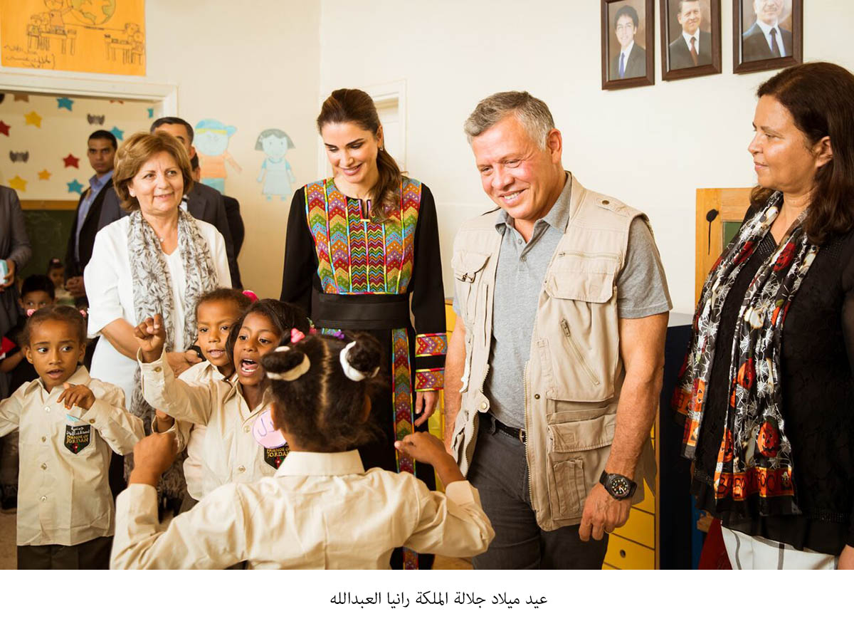 عيد ميلاد جلالة الملكة رانيا العبدالله غدا<br>