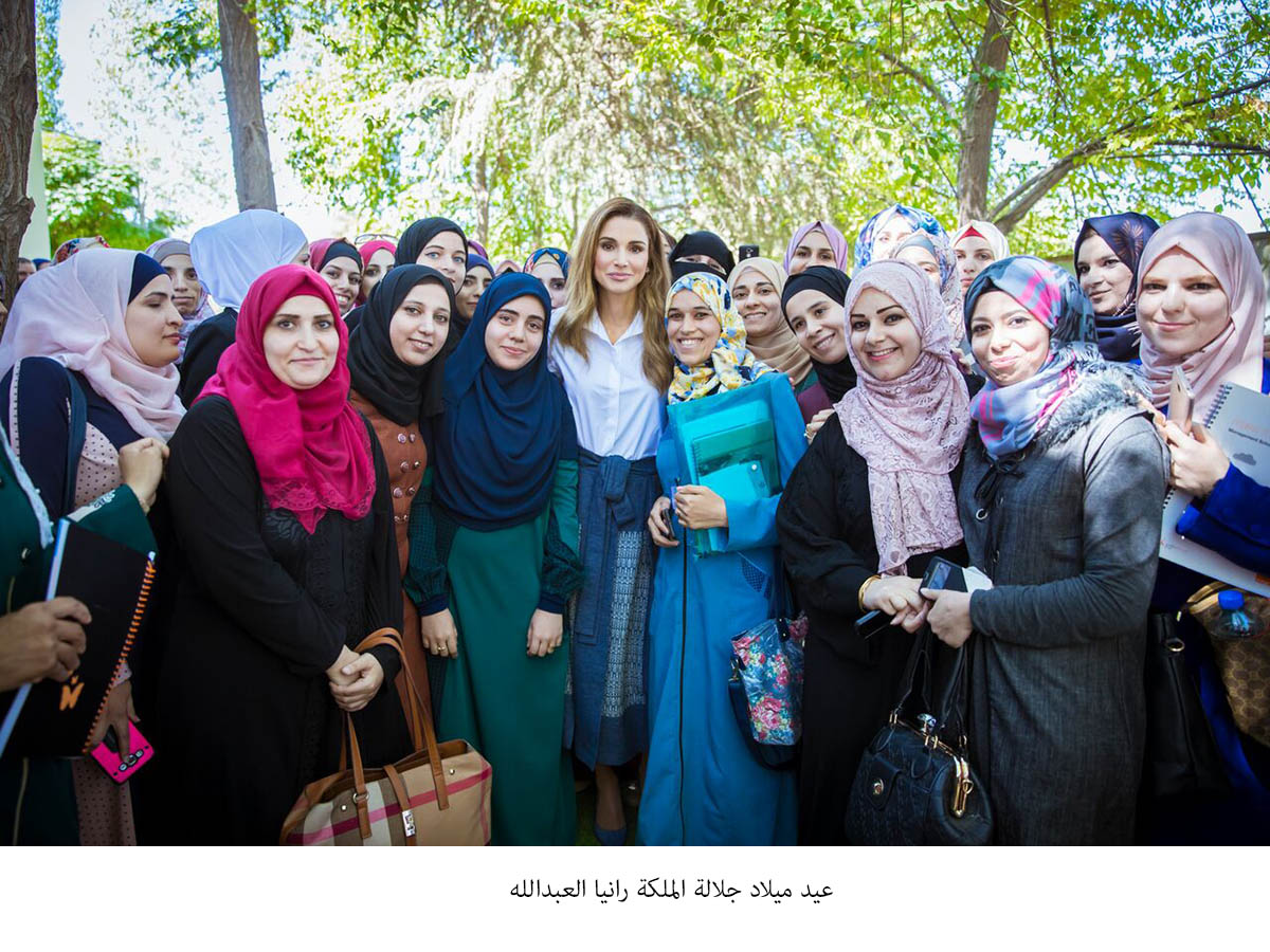 عيد ميلاد جلالة الملكة رانيا العبدالله غدا<br>