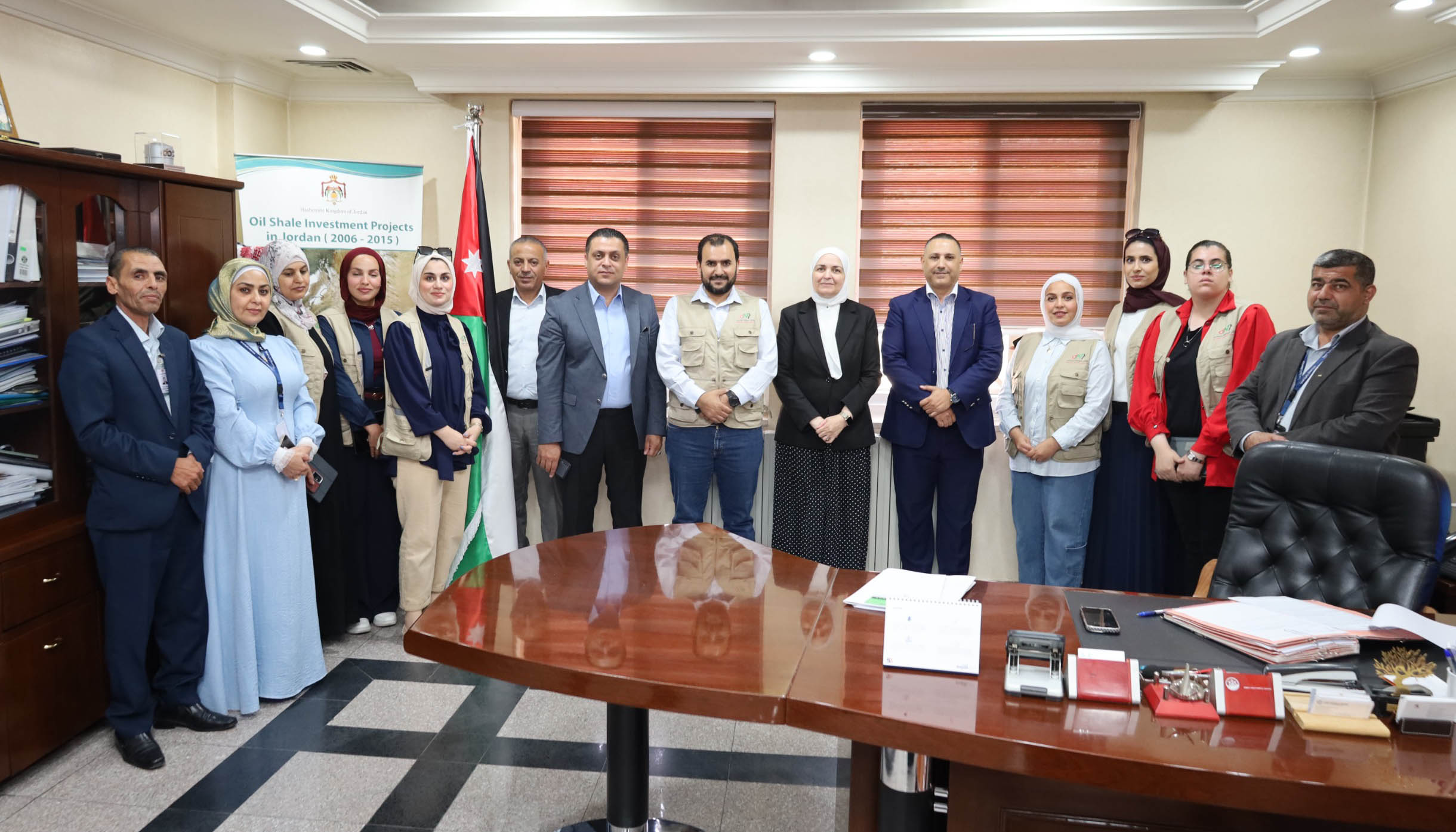 قافلة النزاهة تزور وزارة الطاقة والثروة المعدنية