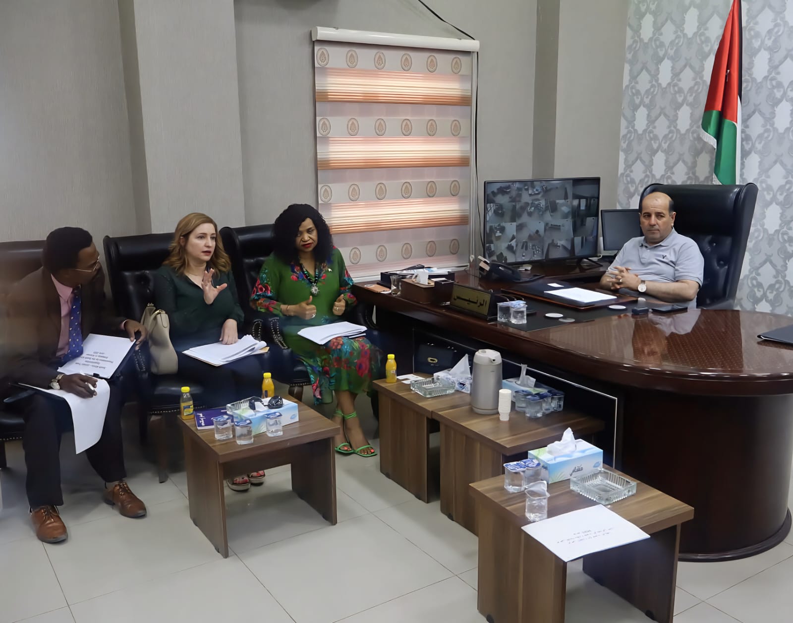 غرفة تجارة الكرك تستقبل سفيرة جمهورية جنوب أفريقيا