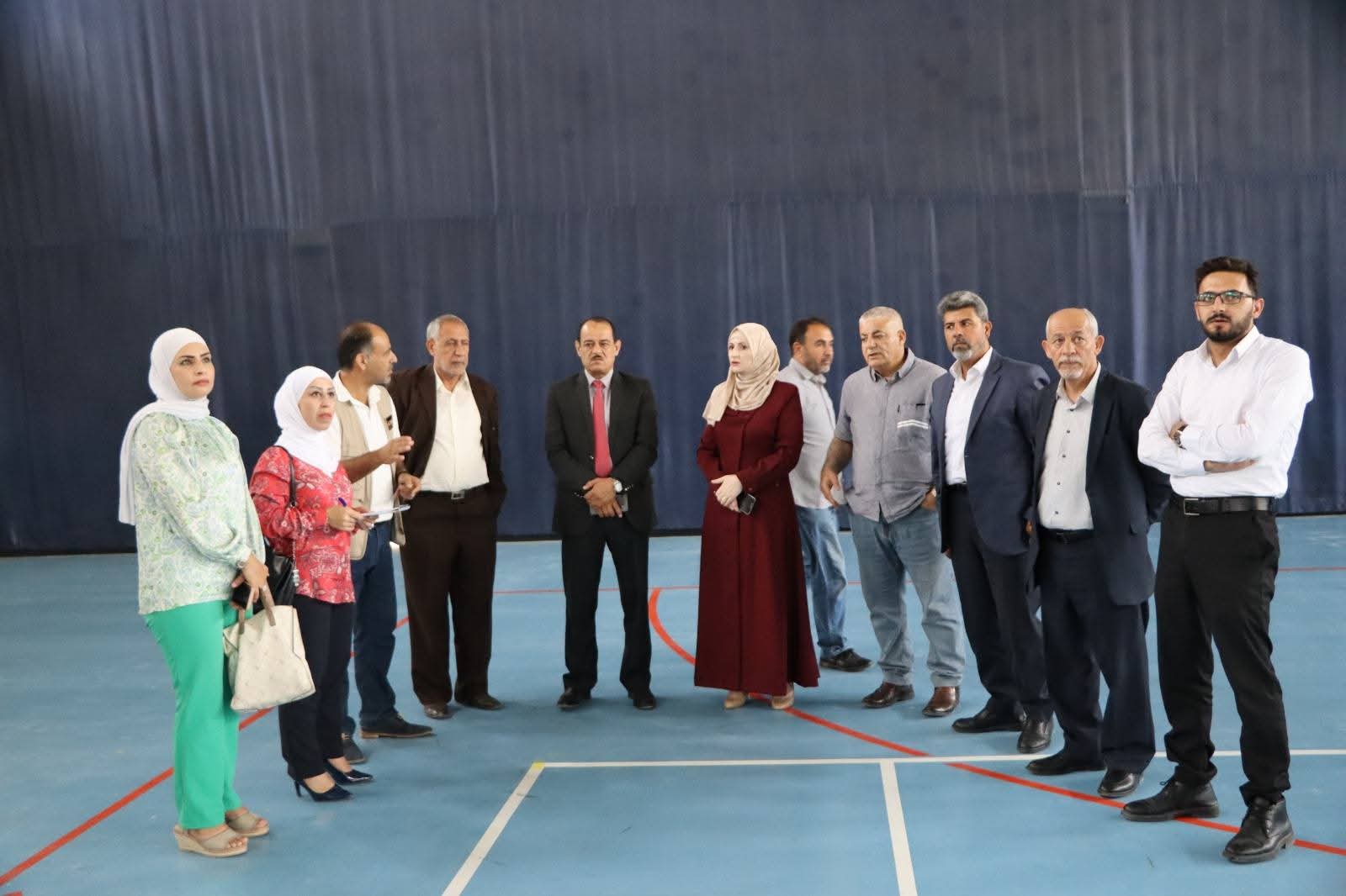 مجلس محافظة الكرك يتفقد منشآت رياضية