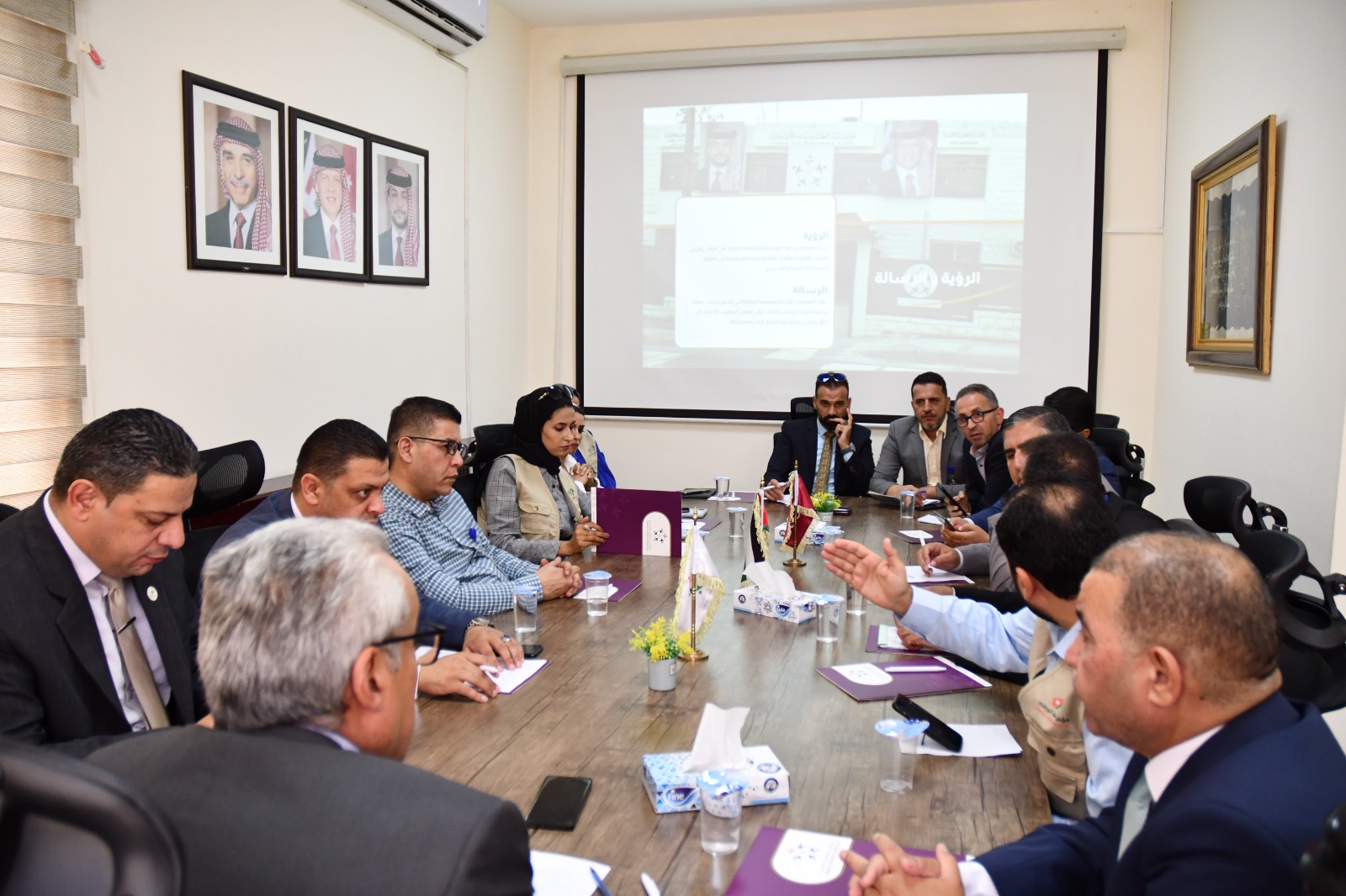 قافلة النزاهة تزور المؤسسة التعاونية