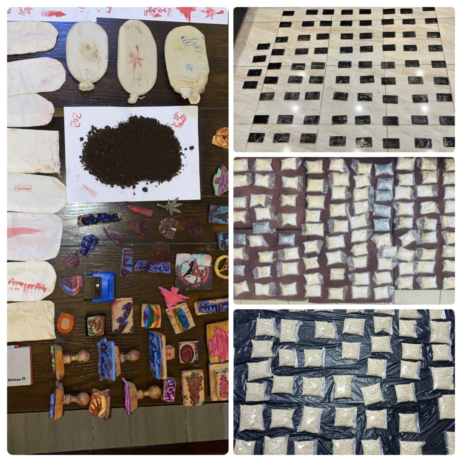 مكافحة المخدرات تحبط تهريب كمّيات كبيرة من الحبوب المخدرة