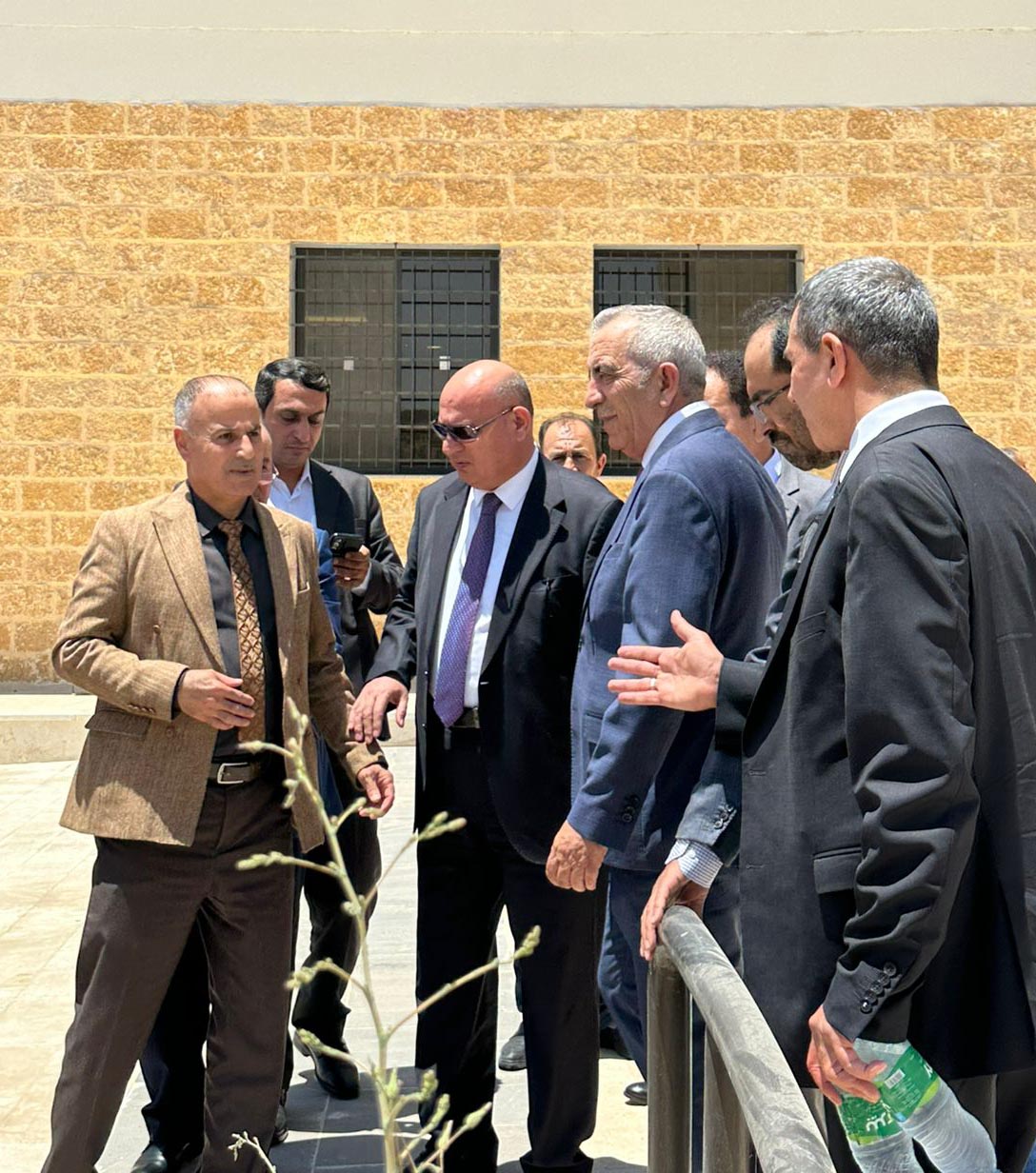 وزير الثقافة يتفقد مركز جرش الثقافي