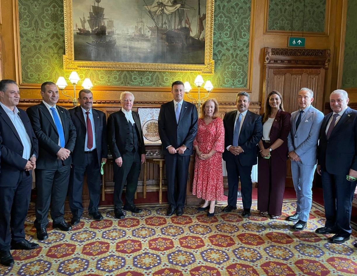 رئيس النواب يلتقي في لندن رئيسي مجلسي العموم واللوردات البريطانيين