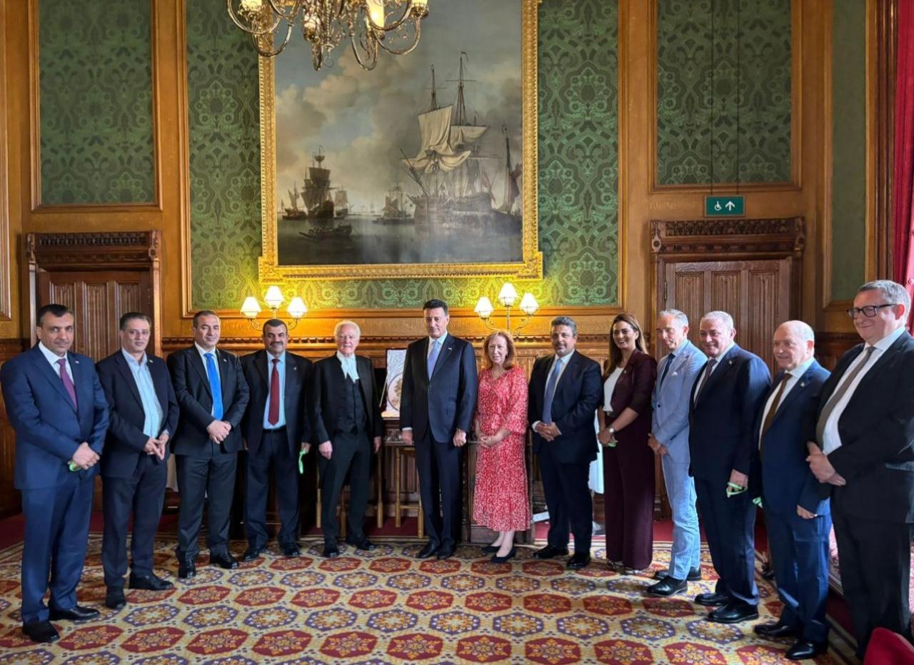 رئيس النواب يلتقي في لندن رئيسي مجلسي العموم واللوردات البريطانيين