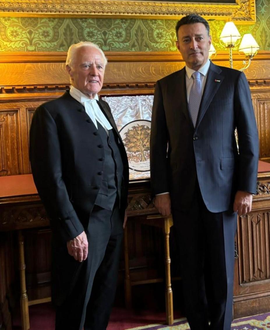 رئيس النواب يلتقي في لندن رئيسي مجلسي العموم واللوردات البريطانيين