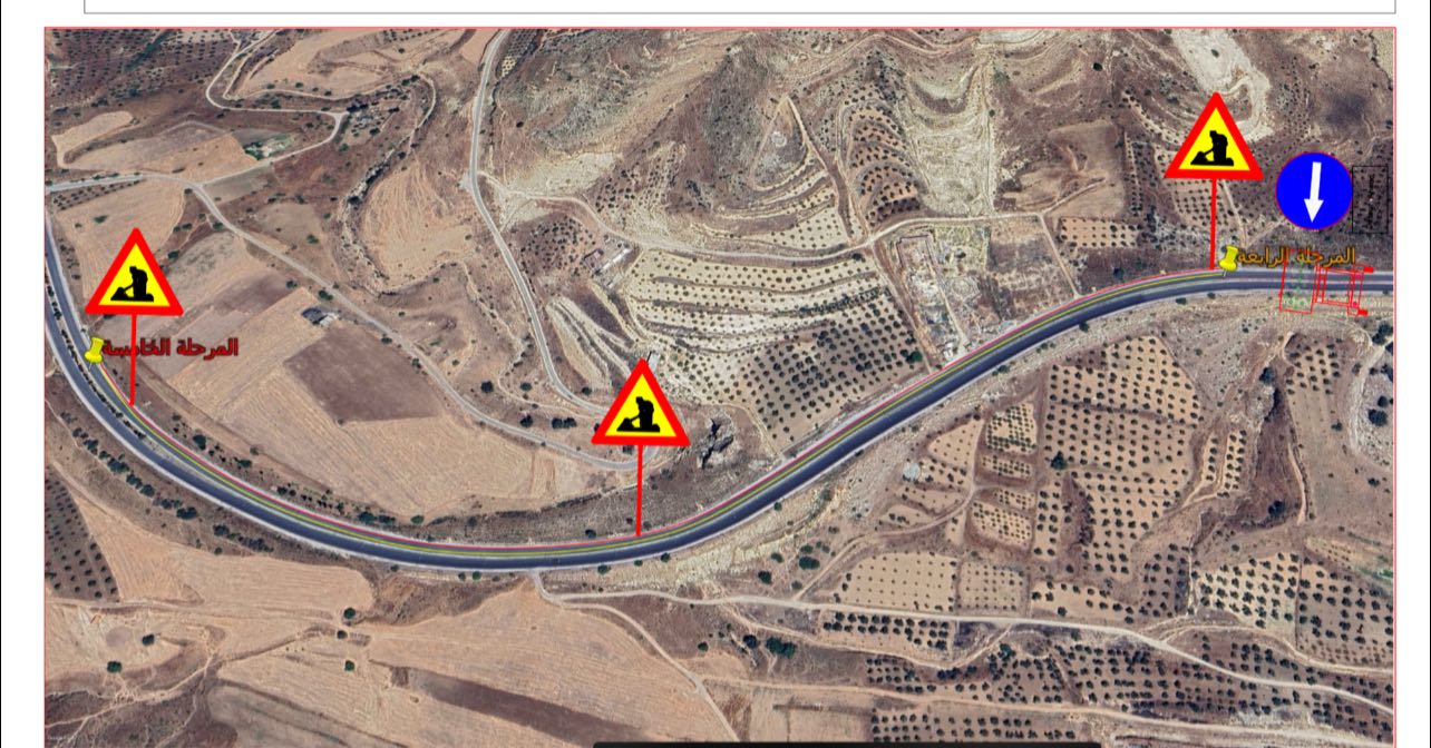 الأشغال: البدء بصيانة شارع السلام الذي يربط اربد بالأغوار الشمالية السبت