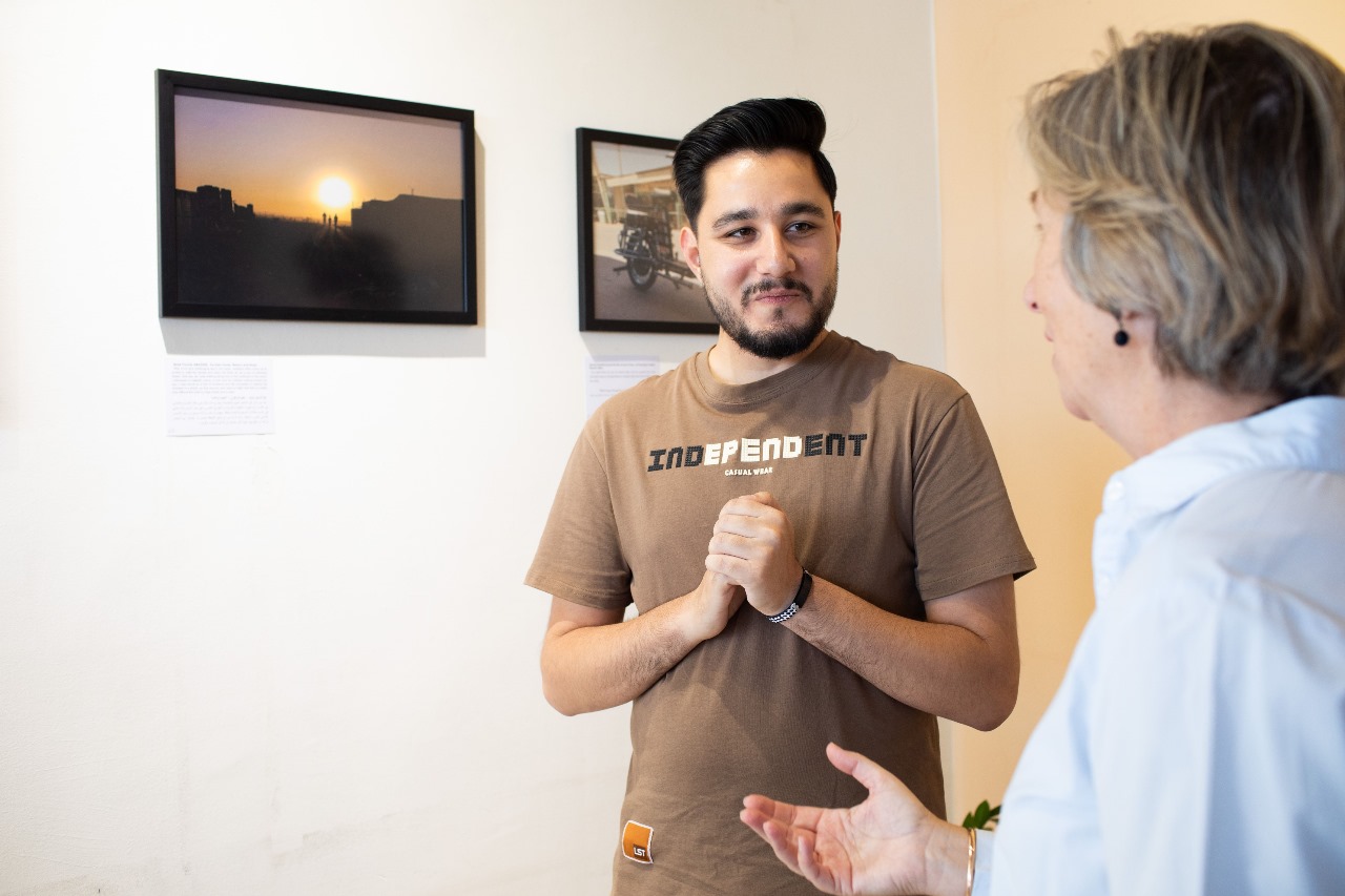 افتتاح معرض صور فوتوغرافية في اللويبدة عن حياة اللاجئين السوريين