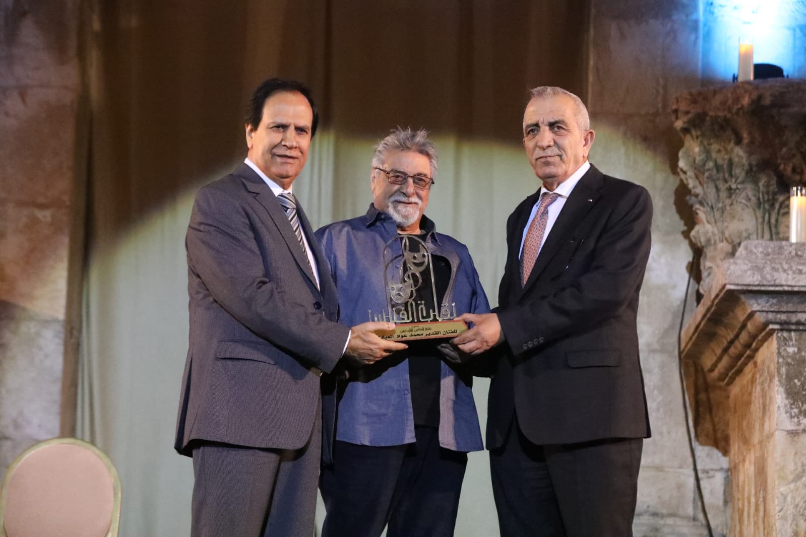 المدرج الروماني يحتضن حفلاً فنياً وطنياً احتفاءً بالأعياد الوطنية