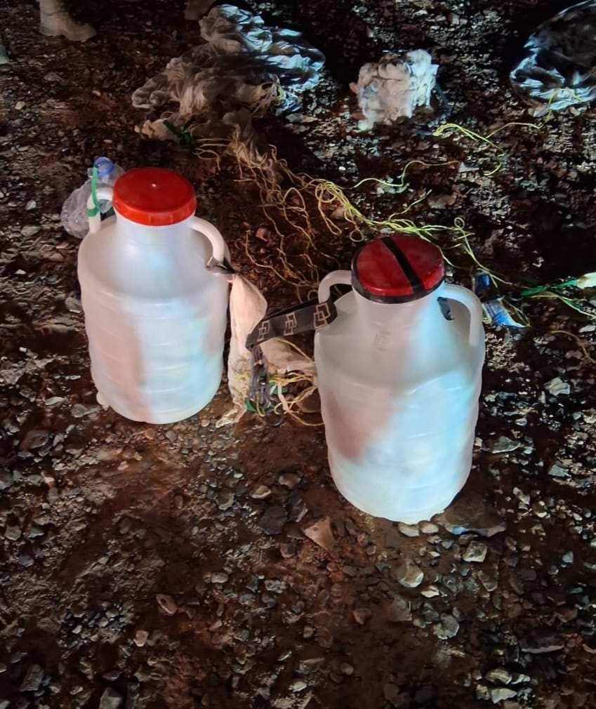 المنطقة العسكرية الشرقية تحبط محاولة تهريب مواد مخدرة باستخدام بالونات موجهة عن بعد